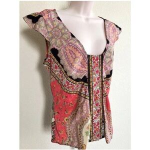 VTG Anthropologie Plenty by Tracy Reese Y2K Fairy Whimsigoth Silk Too Size 2